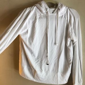 Athleta White Hoodie